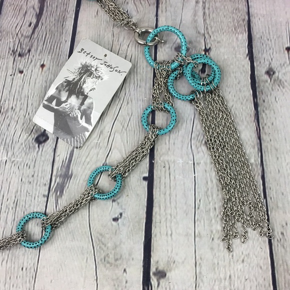 Betsey Johnson Accessories - Betsey Johnson chain tassel belt Southwestern